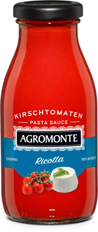 Fertige Tomatensoße mit  Ricotta 260g | Agromonte