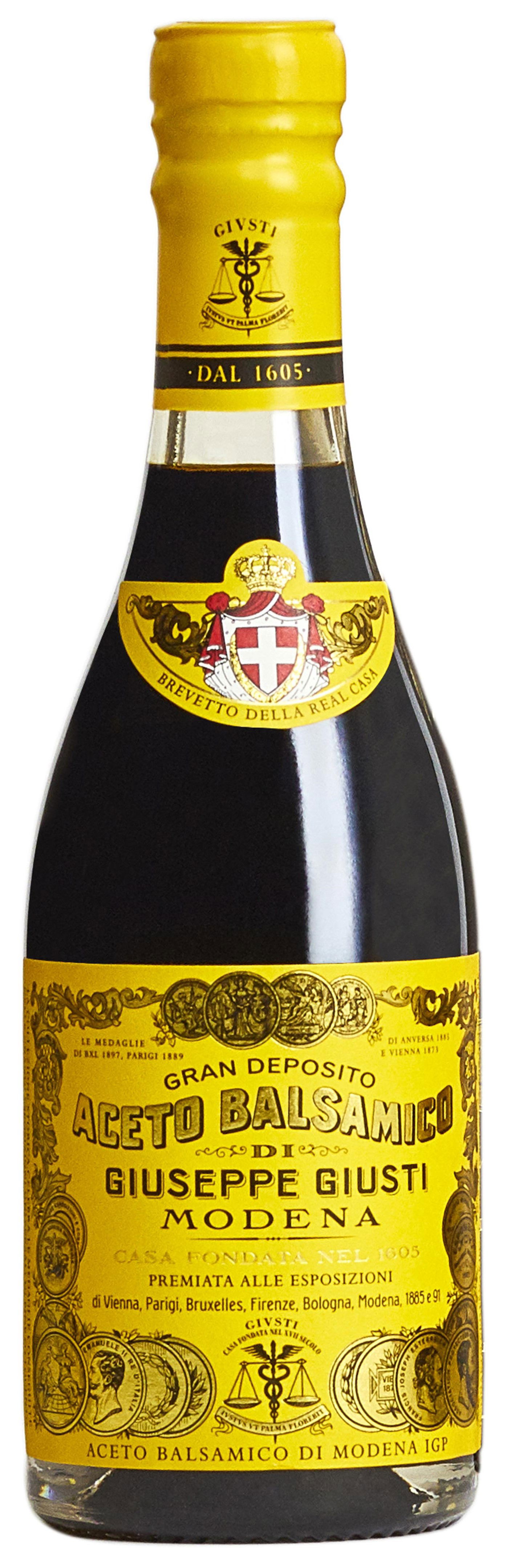 Aceto Balsamico Essig aus Modena IGP 4 Goldmedaillen Champagnotta 250ml | Giusti