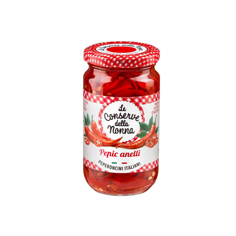Pepic Anelli Scharfe Chili 190g | Le Conserve della Nonna