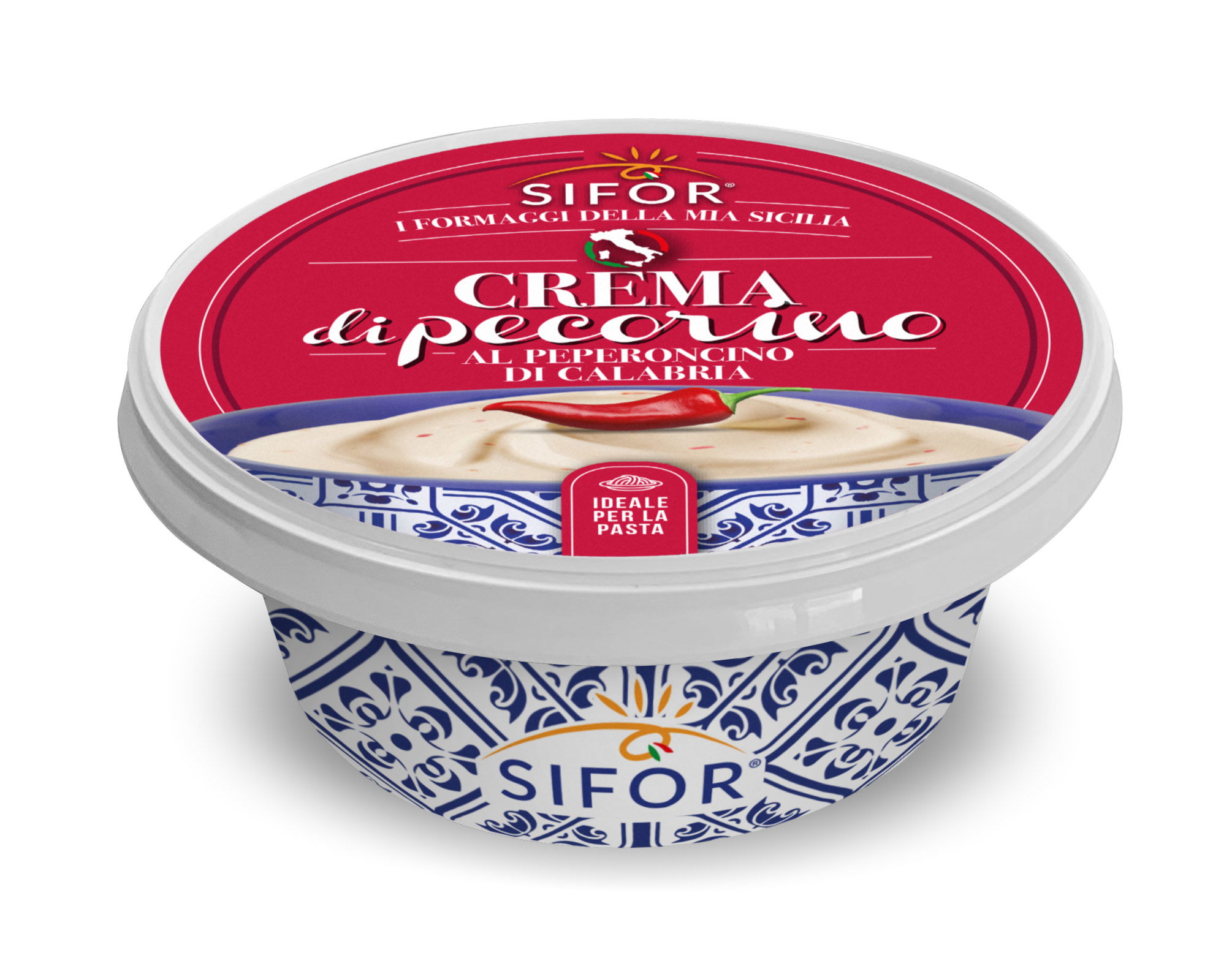 Schafskäse Creme aus Sizilien mit Chili aus Kalabrien 150g | Sifor