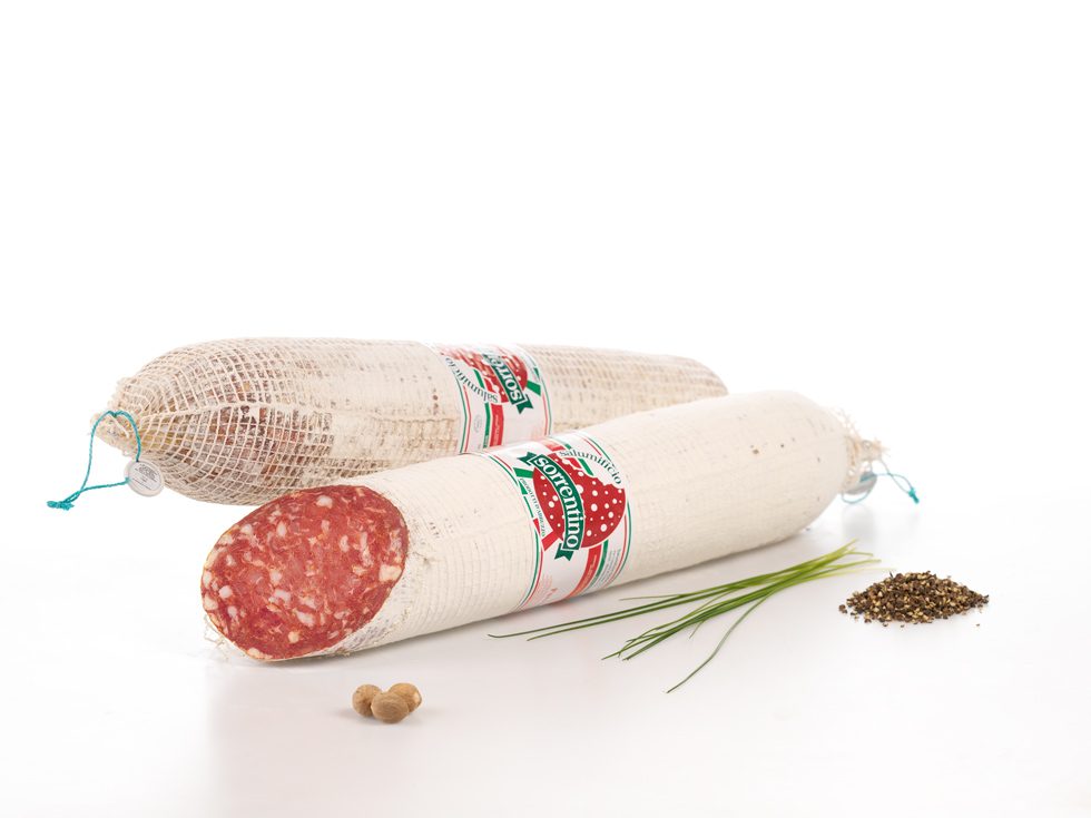Salame Casalingo Hauseingene Salami zirka 3,9Kg SFUSO für Theke | Sorrentino