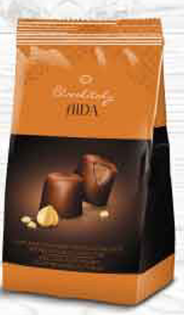 Vollmilchpralinen mit Haselnusscreme Aida 100g/Chocolitaly