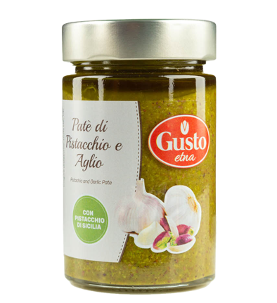 Pistazienpate´ mit Knoblauch 190g | Gusto Etna