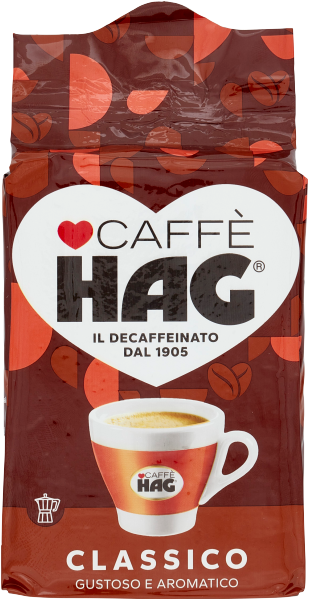 Caffe Hag Classico ohne Koffein gemahlen 250g | Hag