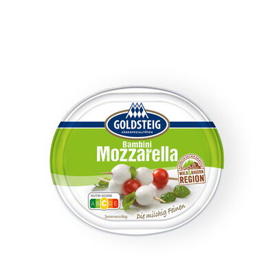 Mozzarella Bambini 1KG Eimer | Goldsteig