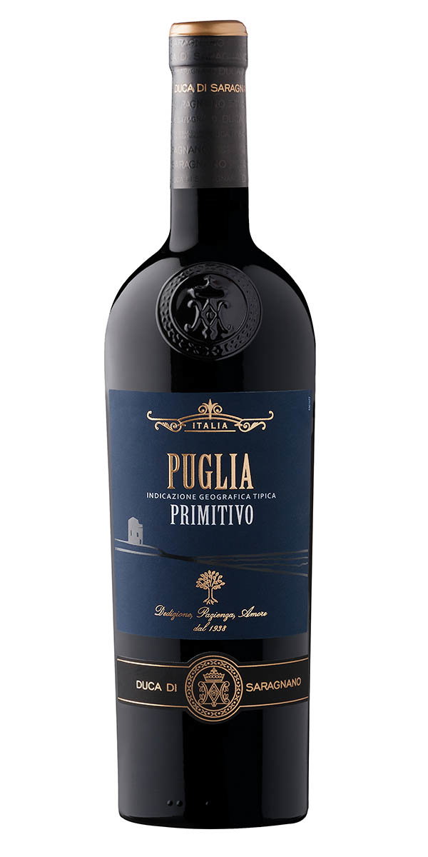 Primitivo di Puglia IGT 0,75l 13,5% - 2024| Duca di Saragnao / Enoitalia