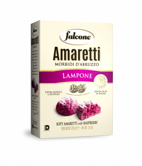 Amaretti soft mit Himbeeren 170g | Falcone