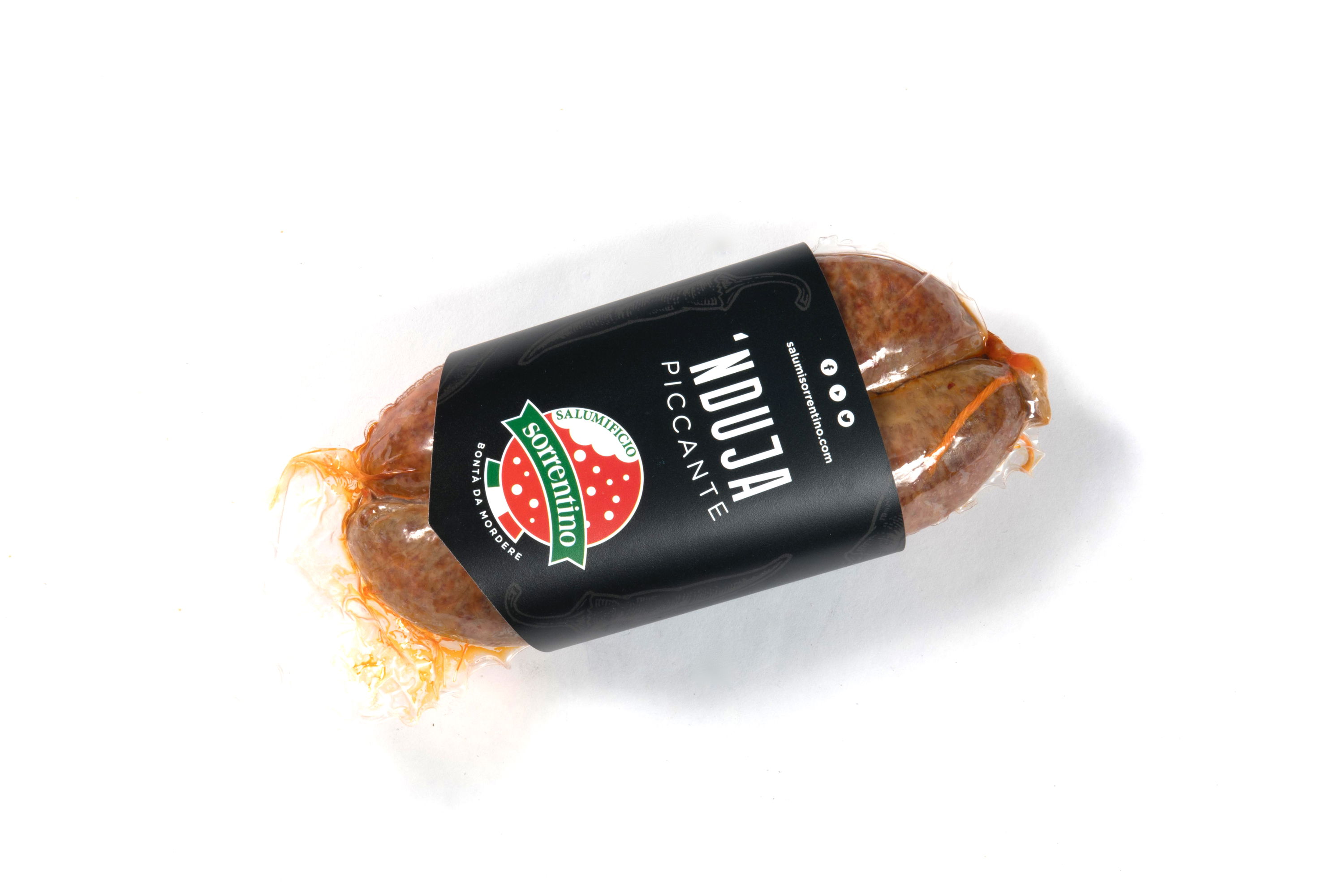'Nduja scharf 1 Stück zirka 650g Vak | Sorrentino