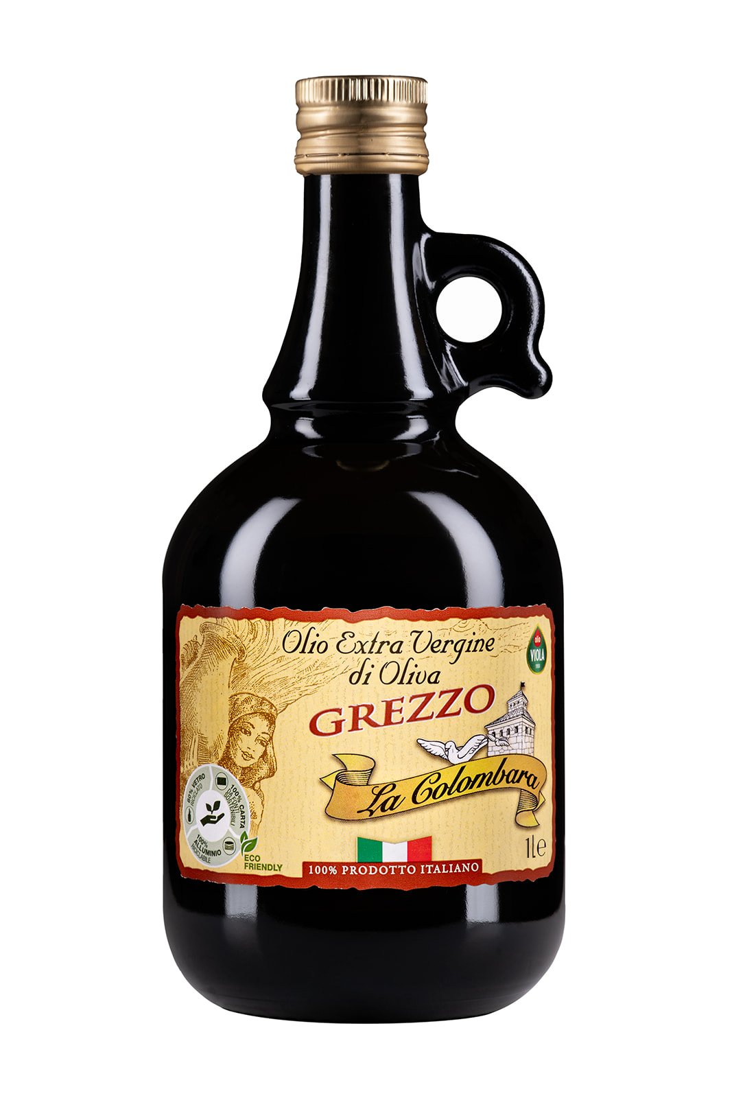 Olio Extra Vergine di Oliva Grezzo La Colombara 1l | Olio Viola
