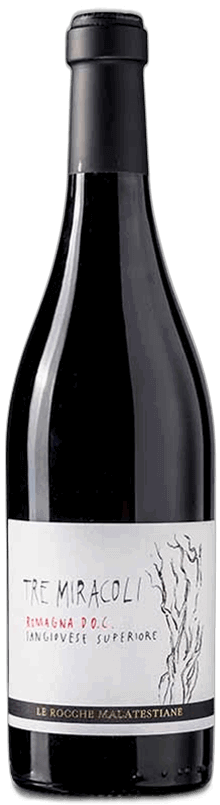 Tre Miracoli Romagna DOC Sangiovese Superiore Le Rocche Malatestiane 0,75l 13,5% - 2022| Cevico