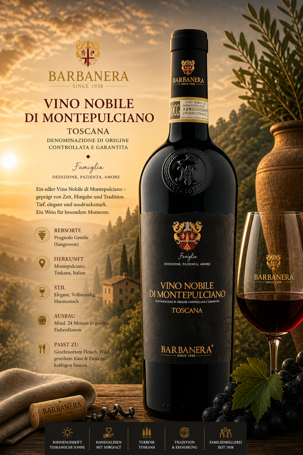 wein, rotwein, barbera, montepulciano, toscana