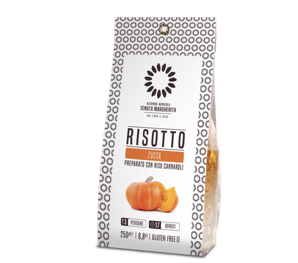 Riso Carnaroli mit Kurbis 250g | Tenuta Margherita