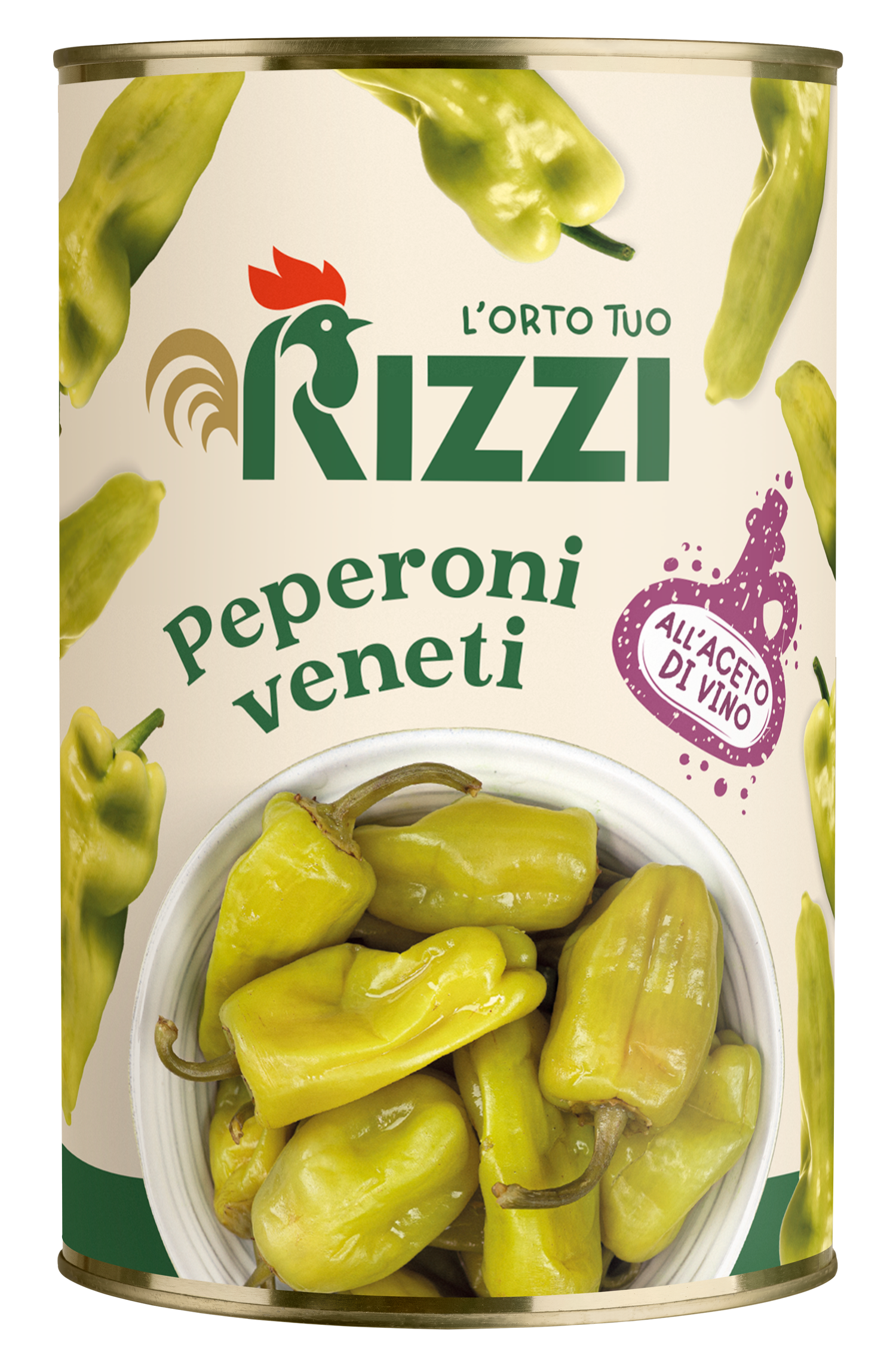 Peperoni piccanti veneti 3900g | Rizzi