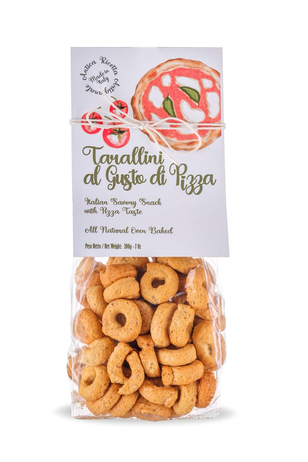 Tarallini mit Pizzageschmack 200g/Artigiani dei Sapori