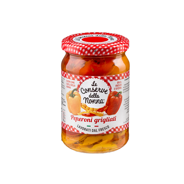 Peperoni grigliati Paprika gegrillt 270g | Le Conserve della Nonna