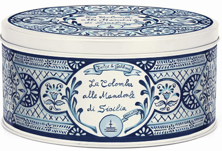 DG Colomba Ostertaube mit Mandeln in Dolce & Gabbana Geschenkdose  750g | Fiasconaro