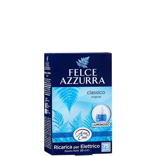 Ricarica per Elettrico Nachfullpack  für Elektrischer Raumduft  Classico 75 Tage/Felce Azzurra