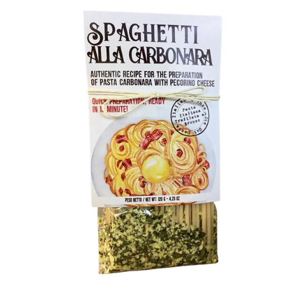 Spaghetti alla Carbonara gewürzt 120g /Artigiani dei Sapori