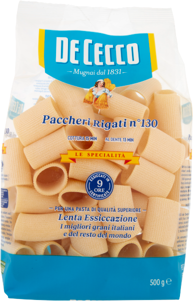 Paccheri rigati Nr.130 500g | De Cecco