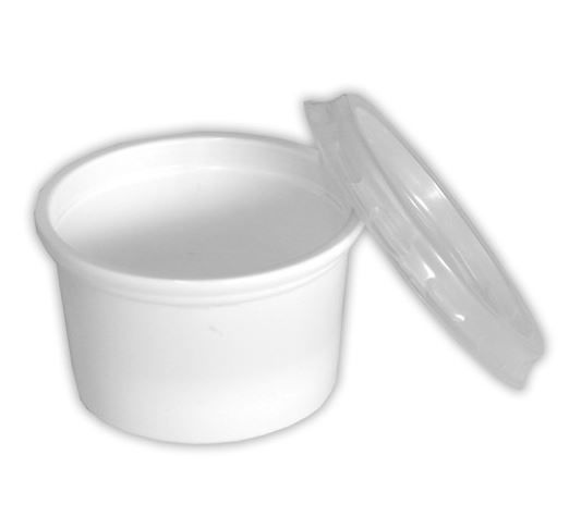 Dressing becher mit separaten Deckel 80ml 50 Stück