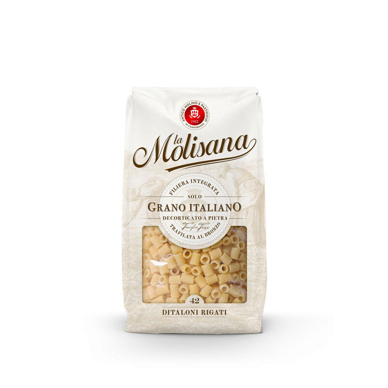 Ditaloni Rigati 100% Italienisch Nr. 42 500 g/Molisana
