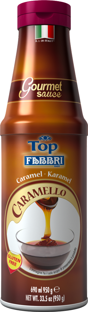 Gourmet Sauce Topping Karamell 690ml 950g | Fabbri