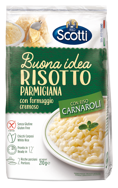 Risotto  Parmigiana mit cremiger Käse 210g | Scotti