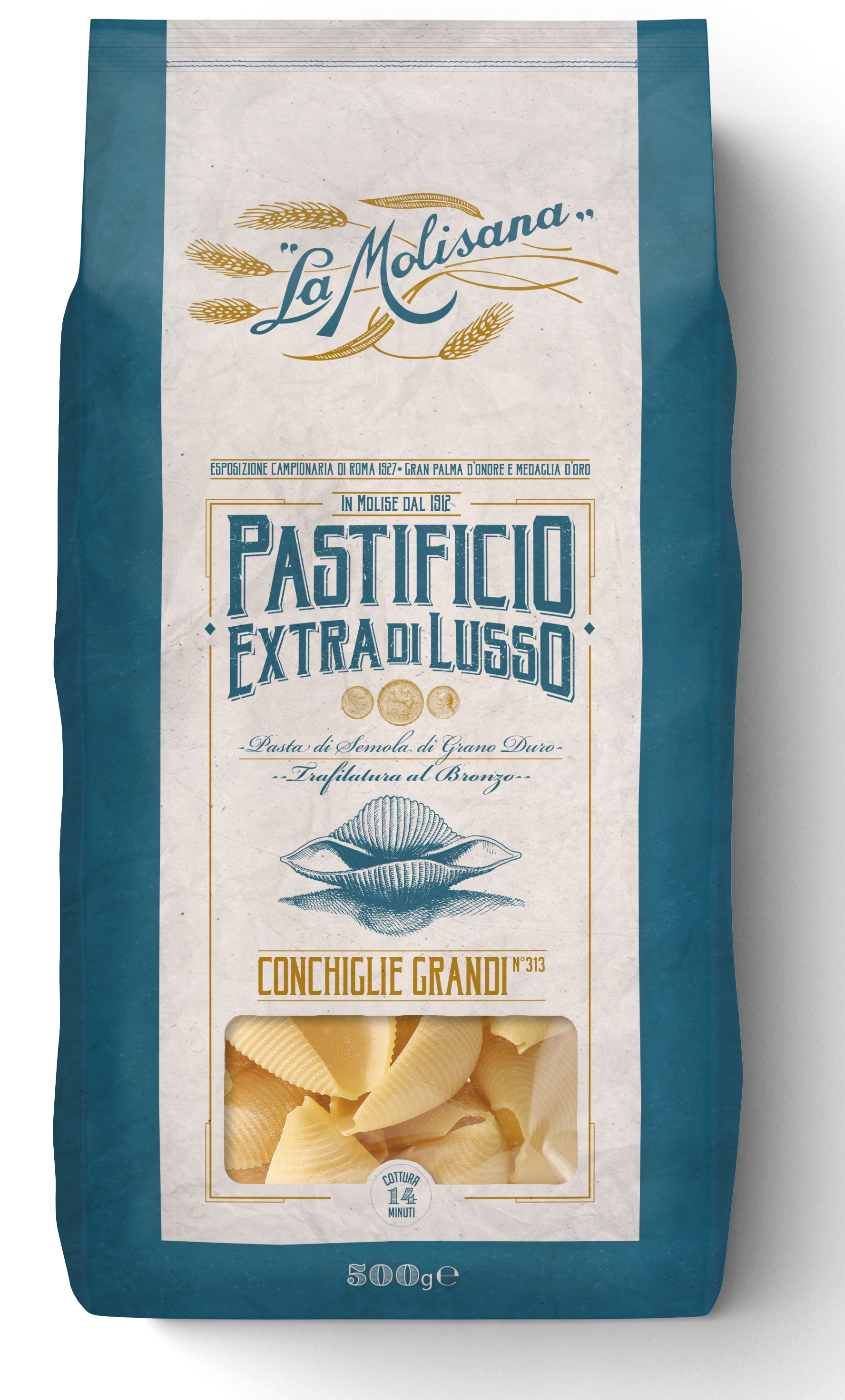 Extra di Lusso Conchiglie Grandi Nr.313 500g | La Molisana