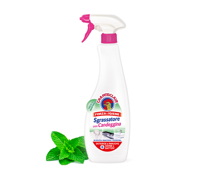 Fettlöser Sgrassatore Candeggina Fresco Profumo / Bleichmittel mit frischem Duft 625ml | Chante Clai