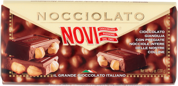 Schokoladetafel Nocciolato Gianduja 130g | Novi