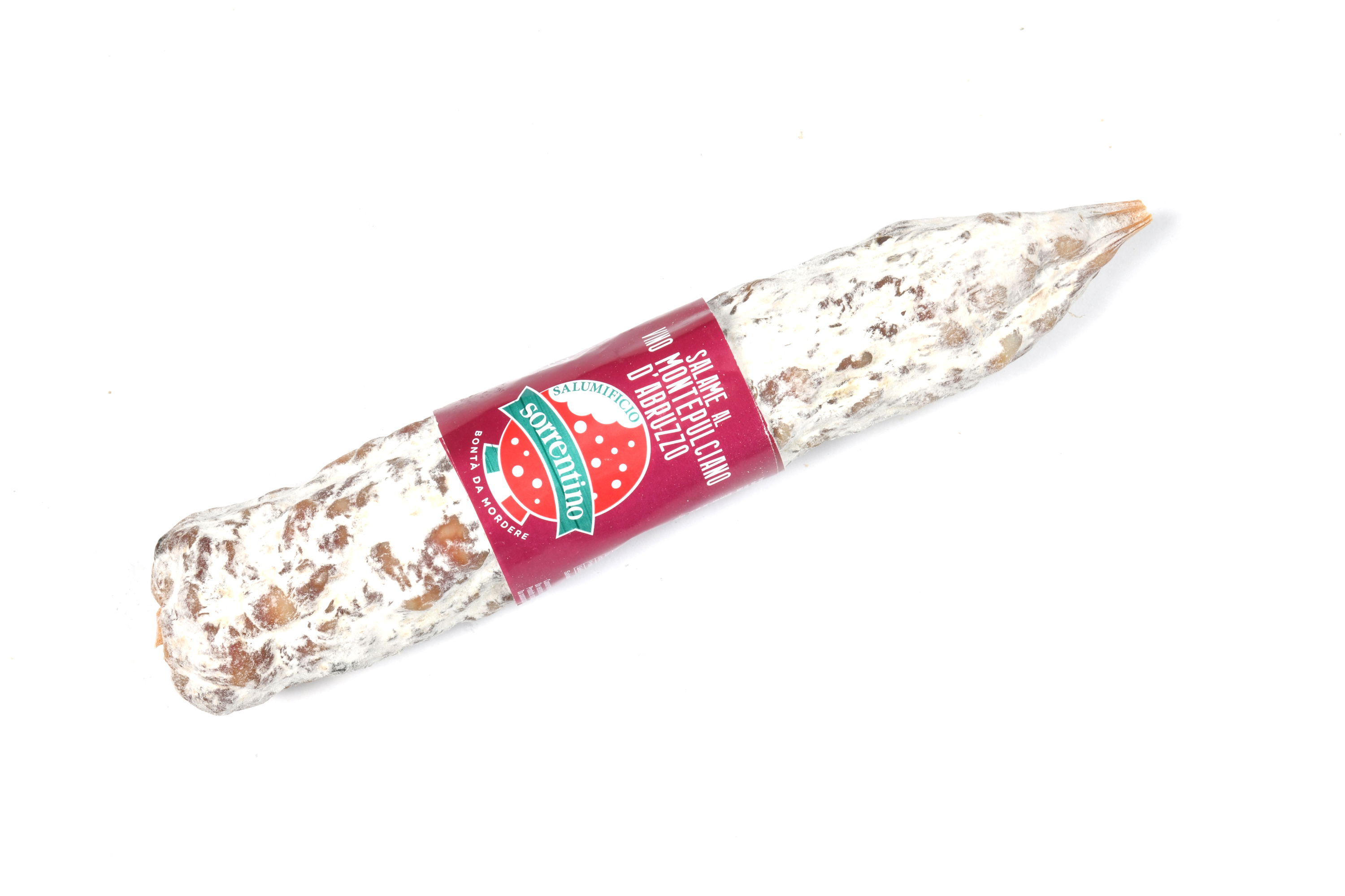  Salame al Vino Montepulciano d'Abruzzo 1 Stück zirka 3,5 Kg (cod.1231), Preis pro Kg/ Sorrentino