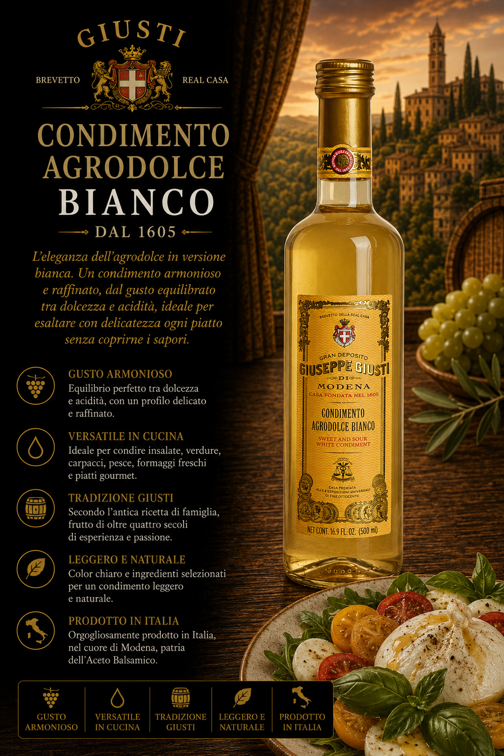 Weißwein, Kondiment, Flasche, Italien, Etikett