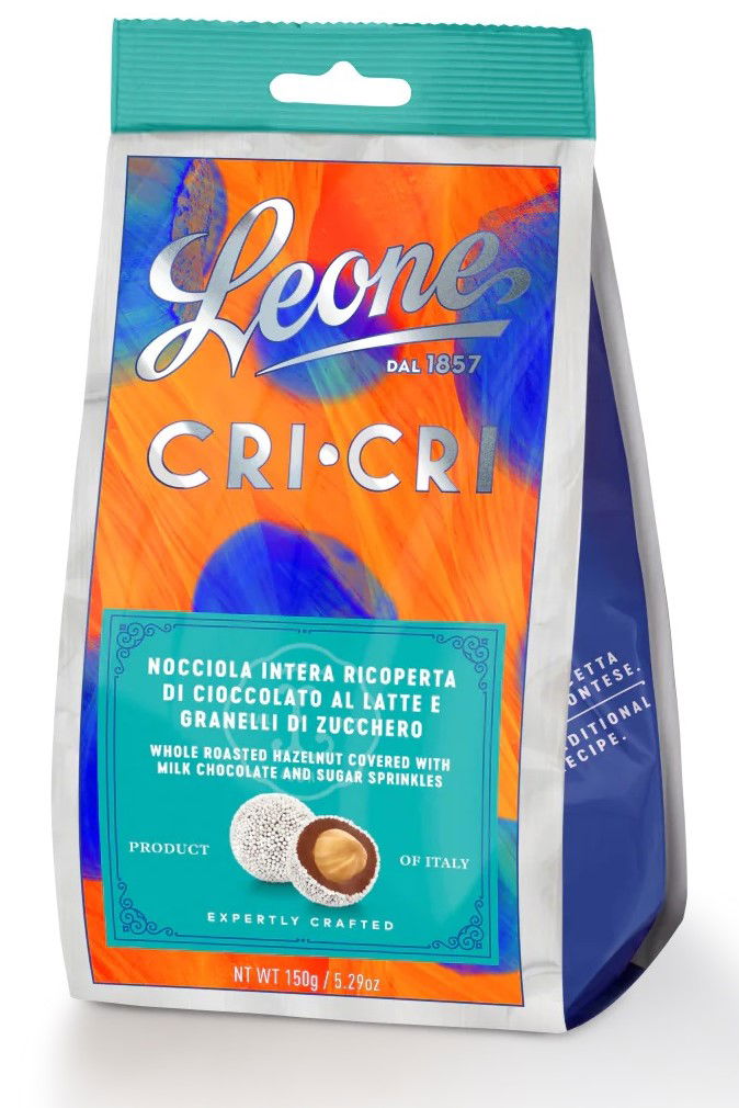 Haselnuss-Pralinen CRI CRI mit Milchschokokuvertüre 150g | Leone