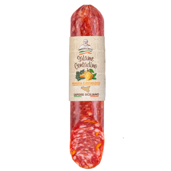 Salami, Salame, Wurst, Arancia Rosmarino, Sapor Siciliano