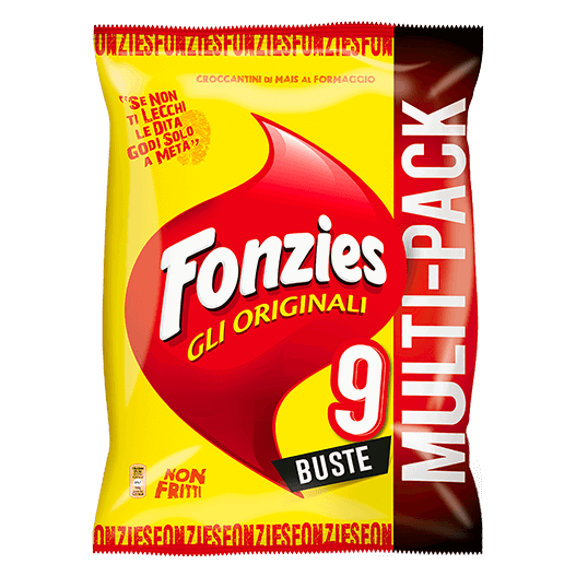 Fonzies Croccanti Maissnäck mit Käse 211,5g, 9 Tüten| Mondelez