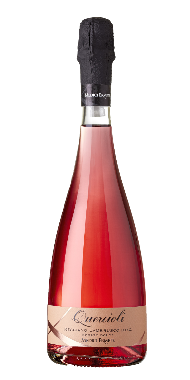 Quercioli Reggiano Lambrusco Rosé DOC dolce 0,75l 8% | Medici Ermete