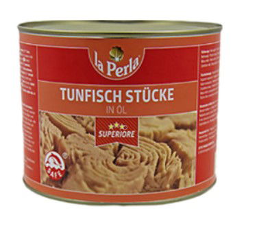 Thunfisch in Öl 2/1 Dose | La perla