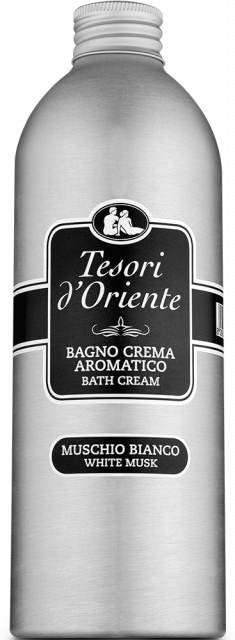 Badecreme Weißer Moschus muschio bianco 500ml | Tesori d Oriente
