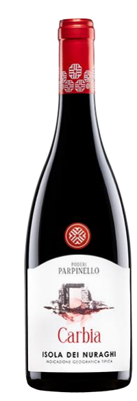 Carbia IGT Isola dei Nuraghi Rosso 0,75l 13,5%23/Parpinello