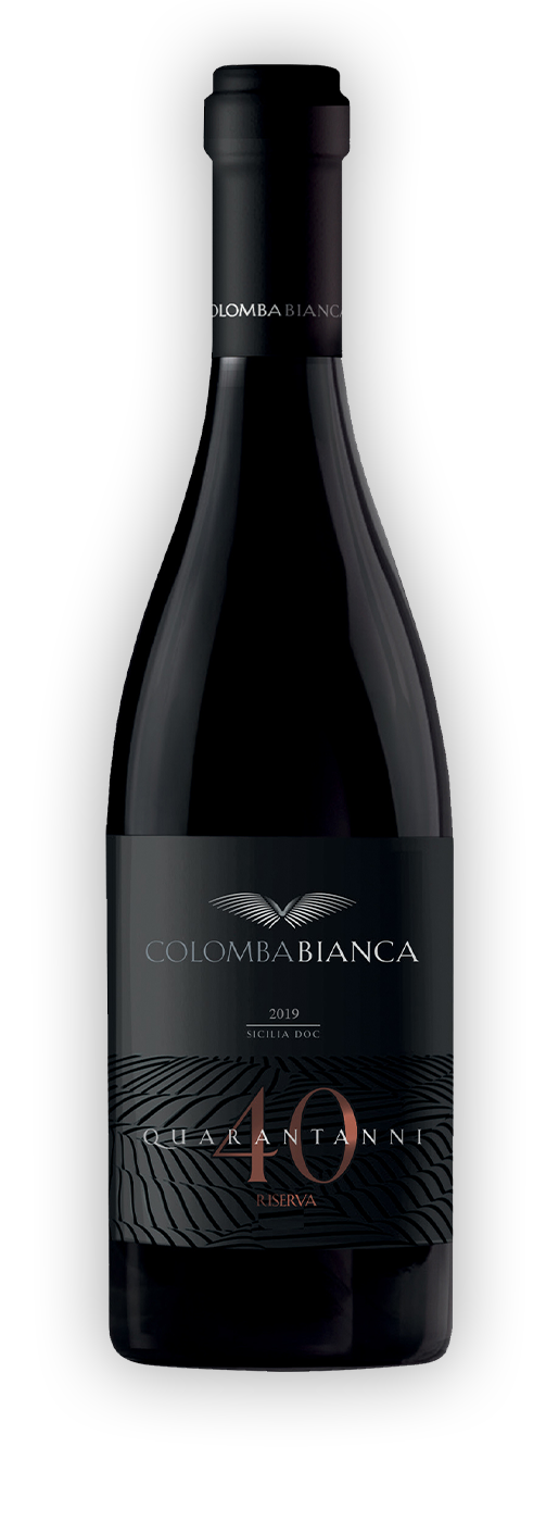40 Anni Rosso Riserva Sicilia DOC 0,75l 14,5% - 2020 | Colomba Bianca