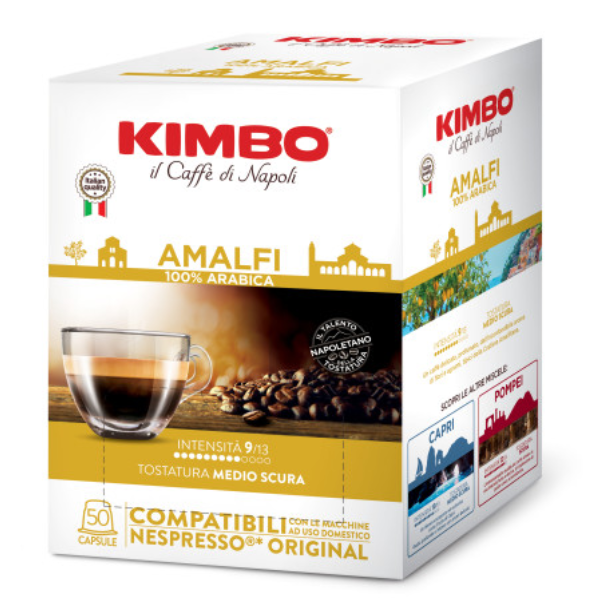 Kimbo Kapsel Nespresso kompatibel 100% Arabica 50 Stück | Kimbo
