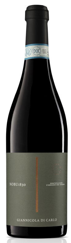 Nobu 1830 Montepulciano d'Abruzzo Riserva DOC 0,75l 14,5% - 2019 | Giannicola Di Carlo Vigna Madre