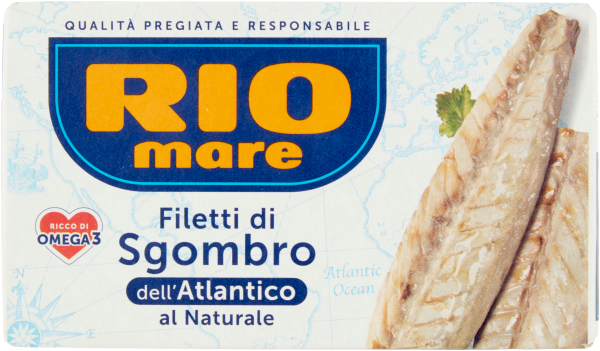 Filetti di Sgombro Makrelenfilets al Naturale 125g | Rio Mare