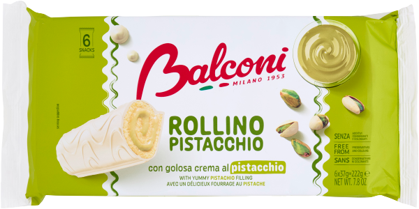 Rollino mit Pistazien 222g/Balconi