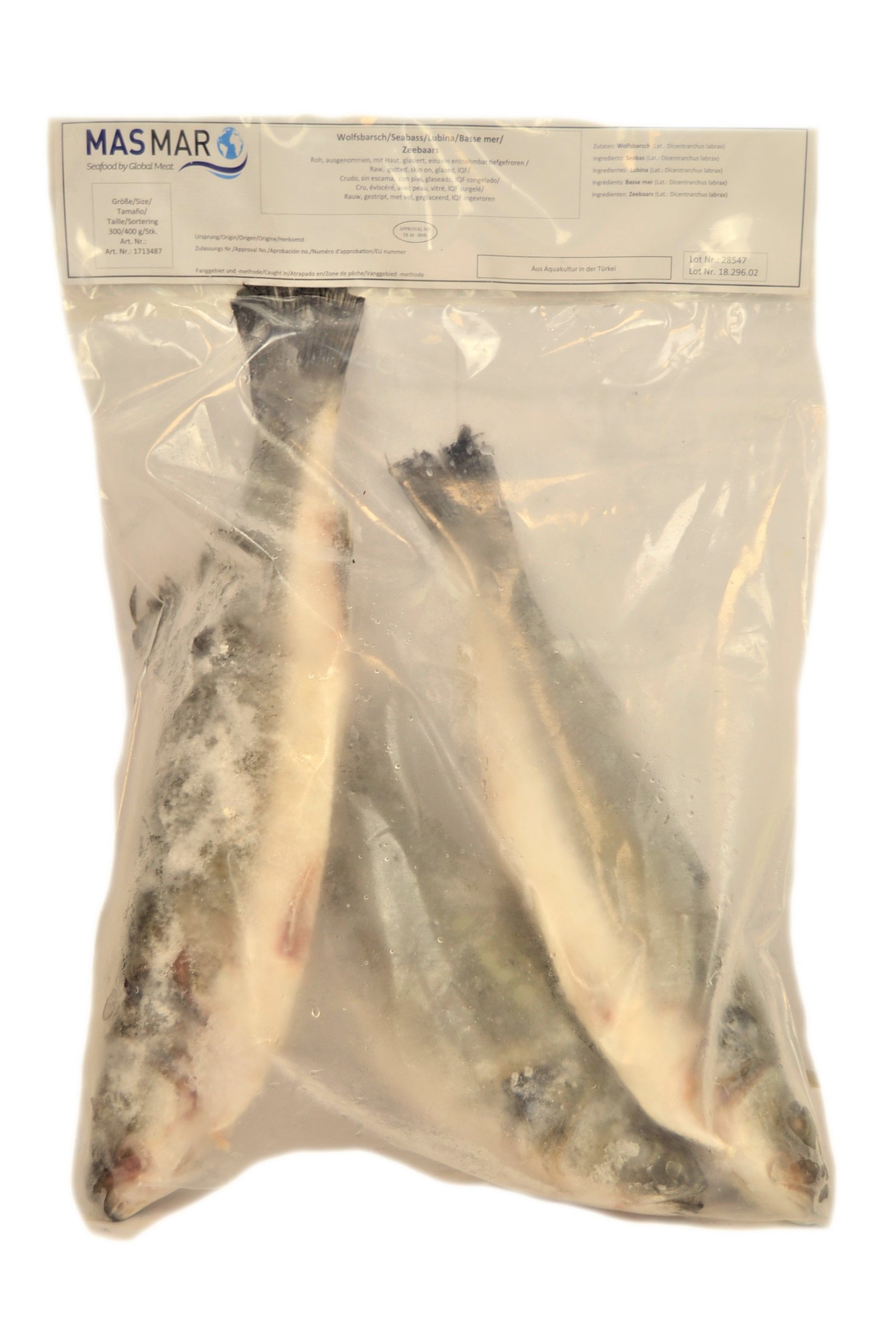 Wolfsbarsch 300/400gr.