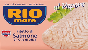 Filetti di Salmone Lachsfilets all'Olio di Oliva 125g | Rio Mare
