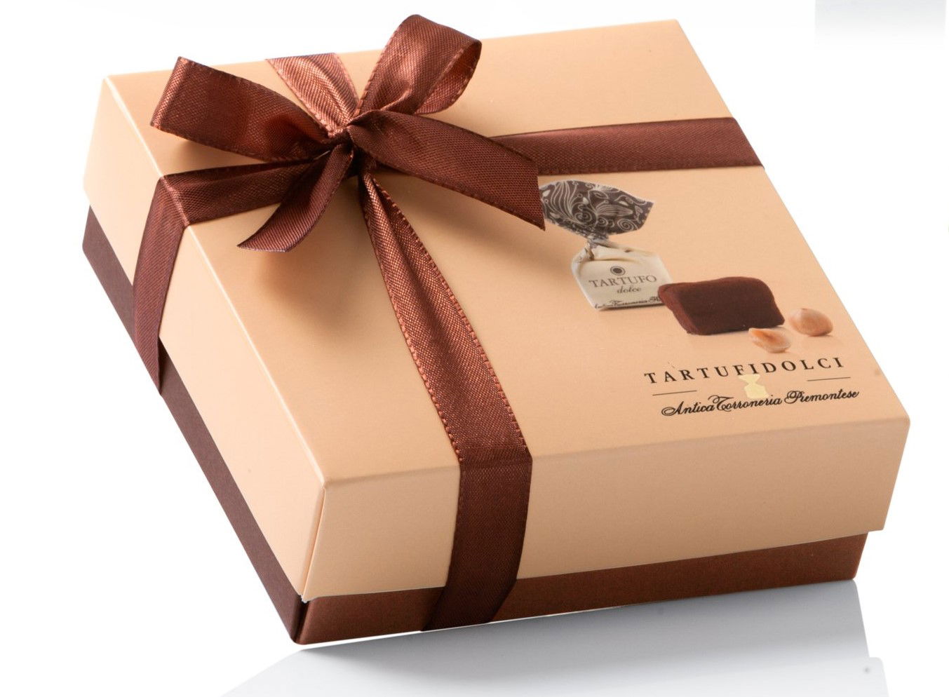 Trüffelpralinen Tartufo Box Dolci neri 125g | Antica Torroneria Piemontese