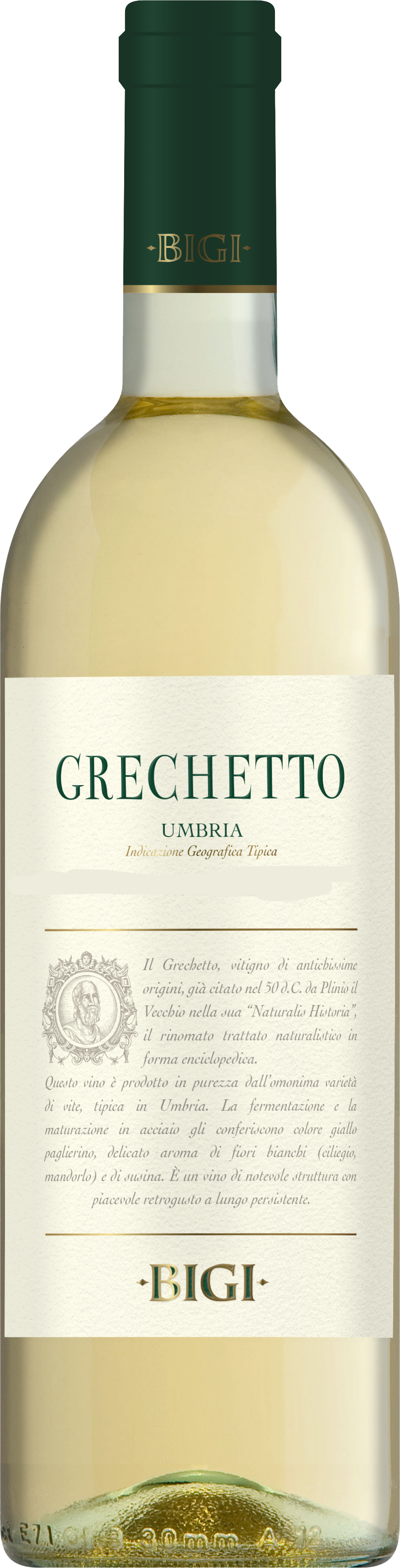 Grechetto Umbria IGT 0,75l 12,5% - 2024 | Bigi