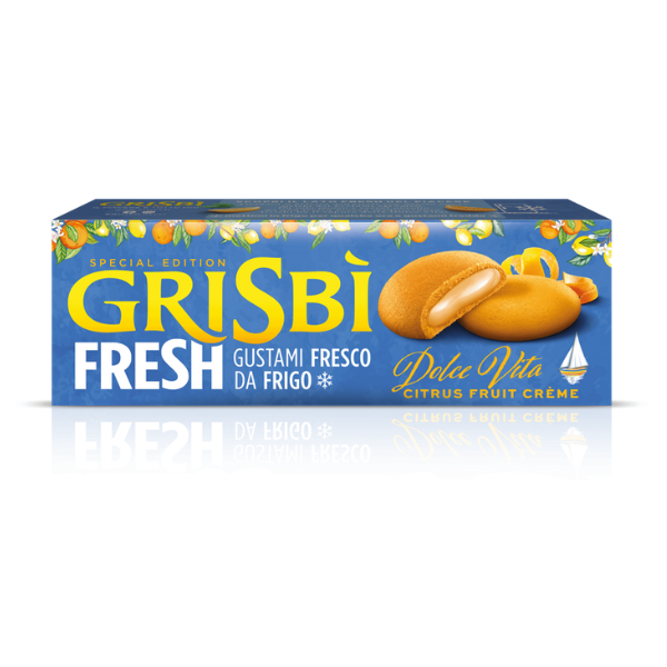 Grisbi Fresh Dolce Vita mit Zitrusfrüchtencreme  112 g /Vicenzi 