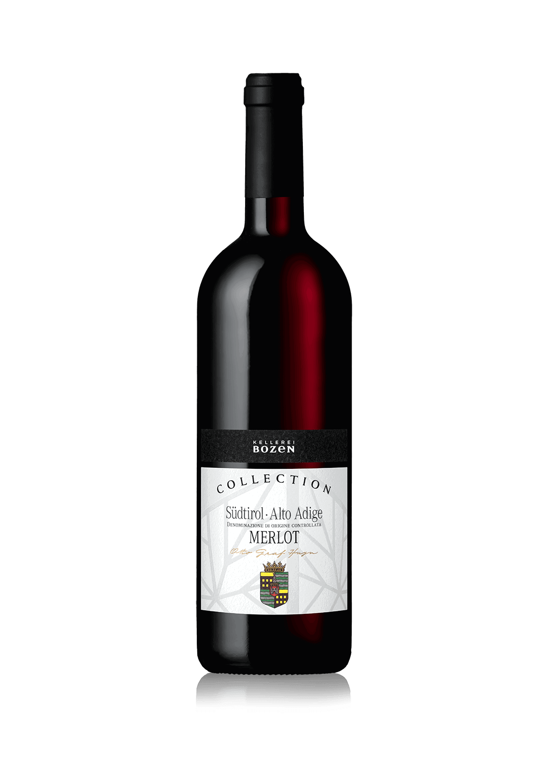 Graf Huyn Merlot DOC 0,75l 14,5% - Collection 2021 | Kellerei Bozen